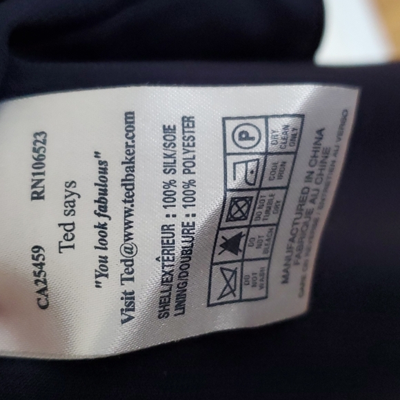 Silk Butterfly Dress by Ted Baker - Picture 3 of 6